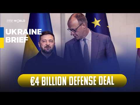 YouTube video thumbnail: Ukraine and Germany Sign Historic Defense Deal 