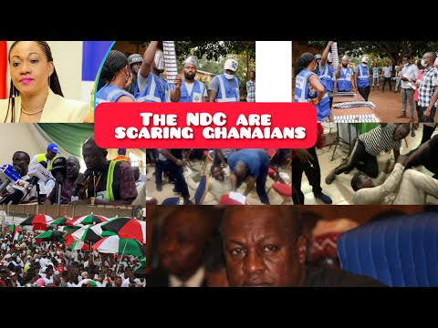 ABOMINATION!!! NDC youth beat up collation agents.