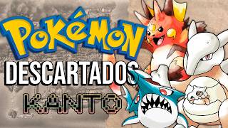 EXPLICANDO design de Pokémon DESCARTADOS de Kanto!