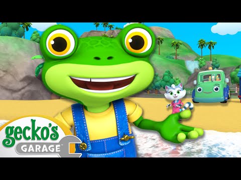 Beach Day Rescue 🏖️ | Kids Fun & Educational Cartoons