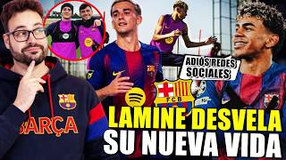 🚨LAMINE DESVELA su NUEVA VIDA ¡ADIÓS REDES SOCIALES y SÓLO FÚTBOL! - GAVI CERCA de REGRESAR