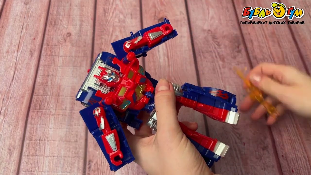 Робот-трансформер Lanson Toys CHANGE ROBOT Боевой робот-самурай в ассортименте - видео