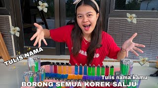 UNBOXING KOREK SALJU, TULIS NAMA KALIAN DI KOMENTAR!!
