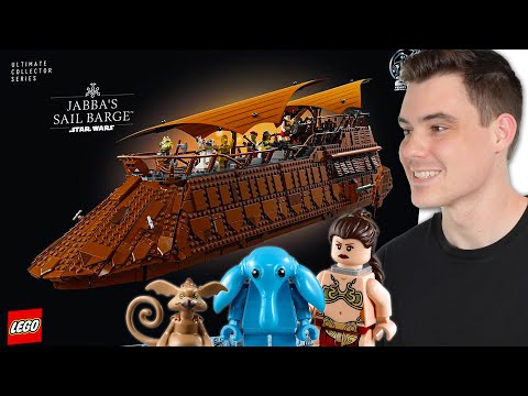 LEGO Star Wars UCS JABBA'S SAIL BARGE PICTURES! (ALL DETAILS)