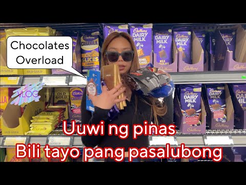 UUWI SA PINAS BILI TAYO NG PANG PASALUBONG | ANG DAMING CHOCOLATES |smilelyravlog