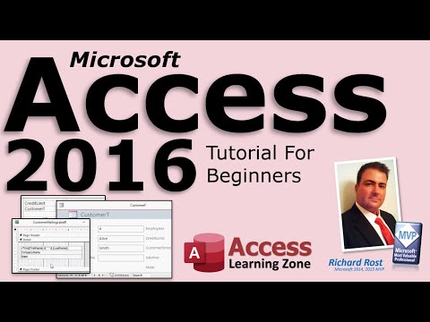 Microsoft Access 2016 Tutorial for Beginners - Learn...