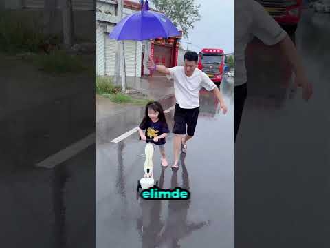 Bu Adam Kızına Yetişebilecek Mi.😅😜