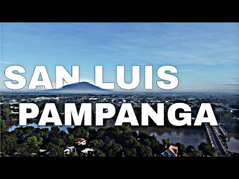 DRONE SHOTS SAN LUIS PAMPANGA GANITO PALA KAGANDA KITANG KITA SA HIMPAPAWID