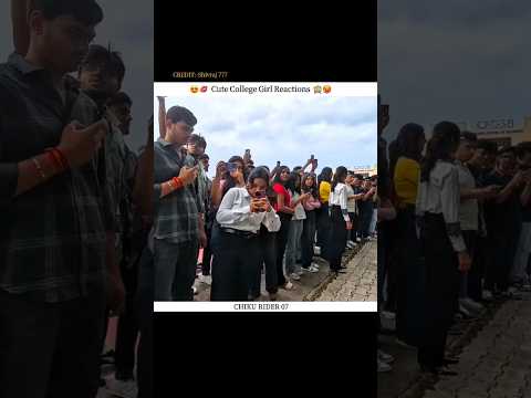 Cute College Girl Reactions😍🥵 "on Superbikes #shorts #bike #motovlog #ktm #cutegirl