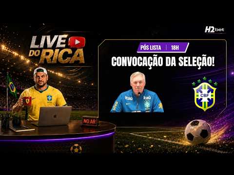 Live pós convocação