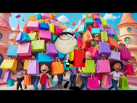 What if we couldn’t Stop Shopping? | #aumsum #kids #cartoon #science
