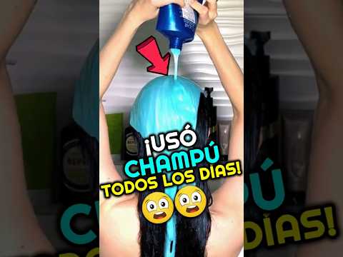 ¡SI USAS CHAMPÚ DEBES DEJARLO DE INMEDIATO!