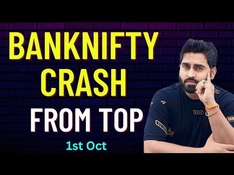 Nifty & Banknifty Crashed I Prediciton for tomorrow 1st Oct