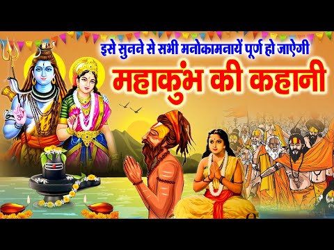 Mahakumbh Ki Kahani - महाकुंभ की कथा - Mahakumbh Ki Katha - Shiv Ji Ki Kahani - Mahakumbh Snan