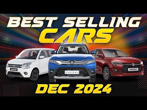 Top 25 Best-Selling Cars in India (December 2024) | Ertiga, Brezza, Creta, Punch, WagonR