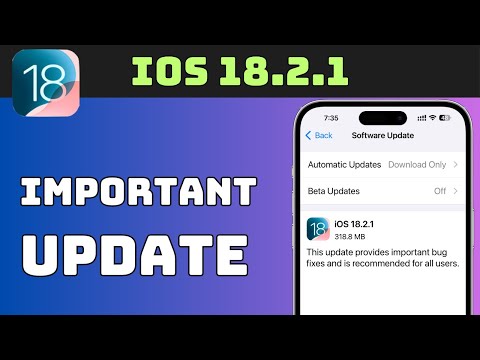 iOS 18.2.1 Update | Important Update | Bugs, Battery