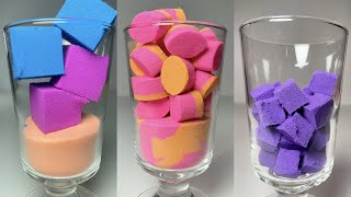 Very Satisfying and Relaxing, Kinetic Sand ASMR, Drop and squish