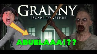 MI ABUELA SE VOLVIÓ LOCA! || Maxzito en granny escape together!