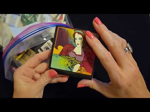 ASMR | Vintage Matchbooks Show & Tell | Part 1 (Whisper)