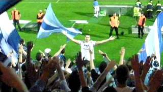Chorál "Pridaj sa k nám" na ŠK Slovan - MFK Košice [Slovenský pohár]