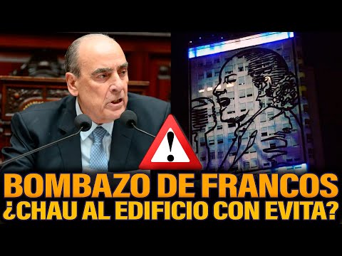 GUILLERMO FRANCOS REVELÓ QUÉ PASARÁ CON EL EDIFICIO CON LA CARA DE EVITA