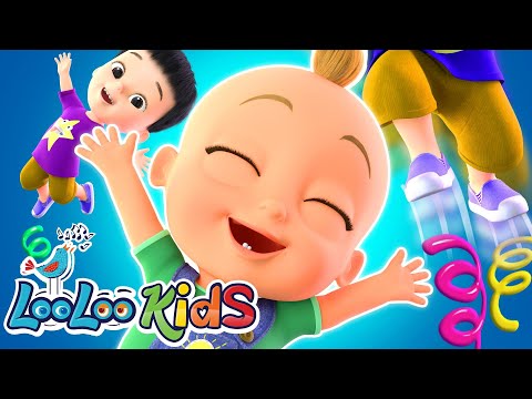 🎉 Jump for Joy - Energetic Kids Song Loop | Kindergarten Fun | LooLoo Kids Songs for Kids