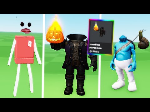 Roblox *FREE* and *CHEAP* Headless Head Compilation 🎃