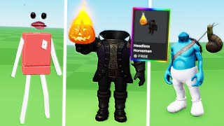 Roblox *FREE* and *CHEAP* Headless Head Compilation 🎃