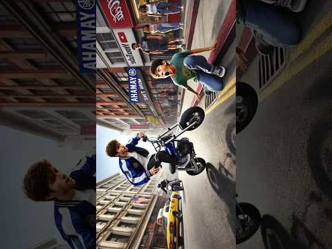 World’s Smallest Mini Stunt Bike by Yamaha! #shorts #bike #yamaha