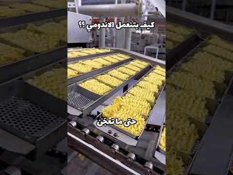 كيف بتتعمل الاندومي (النودلز) مشوا نشوف بمصنع حلومي الغذائي بالاردن #اندومي #اكلات #الاردن ٪#عمان