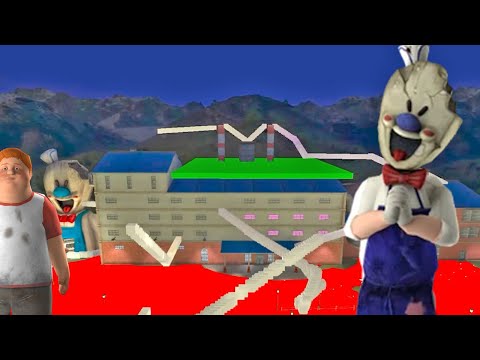 What IF WE BUILD Massive OBSTACLE Course?! Ice Scream Horror Game!
