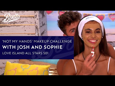 Boots ‘not my hands’ makeup challenge with Josh & Sophie | Boots X Love Island All Stars | Boots UK