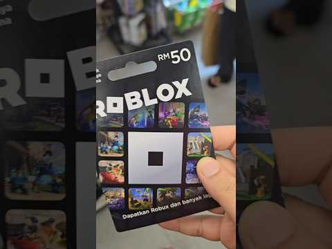 Cara Redeem Giftcard Roblox untuk dapatkan Robux #roblox #robux #giftcard #freerobux