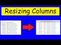 Excel Worksheet Adjustment Techniques