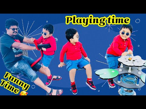 Aathish’s  fun time🥰🥰#playing #tiktokvideo #funny #dad #cutebaby #viral#trending #lifehacks #tamil