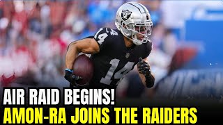 AIR RAID: AMON-RA ST. BROWN signs with RAIDERS — passing attack goes NUCLEAR | Raiders News