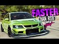 Performance Comparisons of RS and Evo Cars