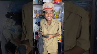 Police Ki Ghar Me Chori Karne Aaya 🙄😂😁 #funny #viral #shorts