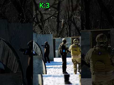 Building Hopping KILLSTREAK #airsoft #shorts