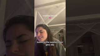 my fav part of this song :) #cover #someonelikeyou #adele #adelecover #adelechallenge #sadcoversong