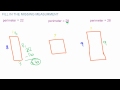 Finding Missing Sides of Rectangles