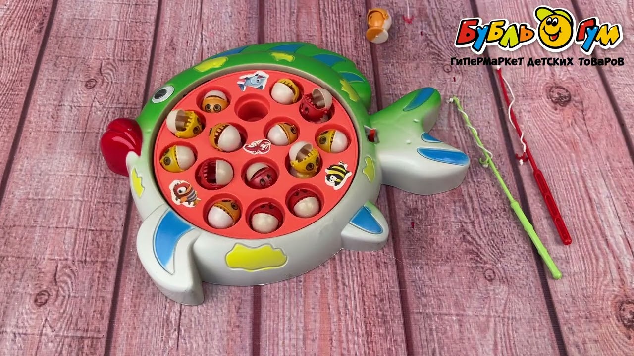 Игра настольная Fishing Game Рыбалка с 3лет - видео