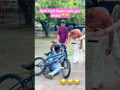 Irfan bmx ke stunt ko Bacche wala stunt bol rahe the 😂😝 #irfanbmx #ytshorts #content #viral #yt