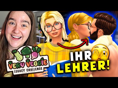 Zwischen Knutschen & Bestnoten AKA die ERFOLGREICHSTE Generation EVER!  😍 Sims 4 Very Veggie Kürbis