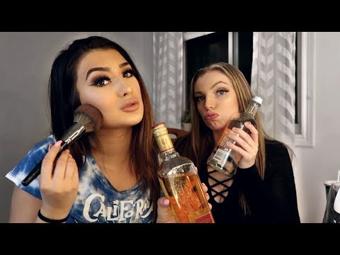 DRUNK GET READY WITH ME FT. MY BESTFRIEND | Trisha Paytas, Drinking & Make up talk