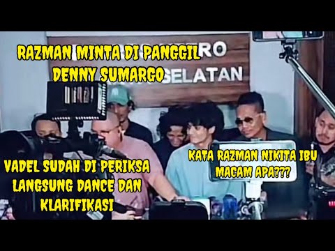 SELESAI DIPERIKSA POLISI VADEL LANGSUNG DANCE SAMBIL KLARIFIKASI