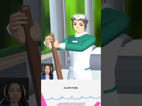 Karin diusir karena yoga nyalain alarm mobil #sakuraschoolsimulator #shorts