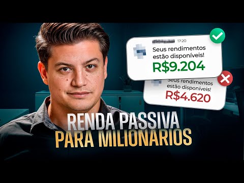 COMO VIVER DE RENDA: A estratégia que os milionários adotam (sem mexer no capital)