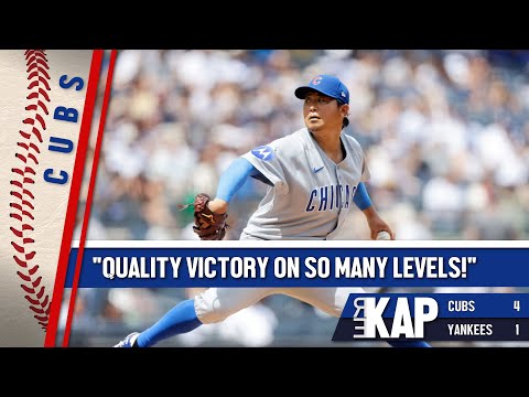 REKAP ⚾️ Cubs 4-1 Win Over the Yankees - "Quality victory on so many levels!"