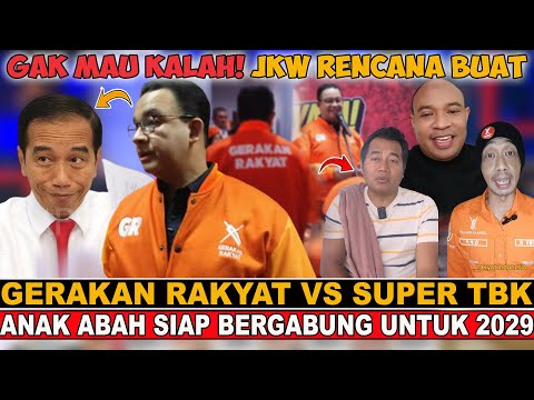 GAK MAU KALAH❗ANIES BUAT PARTAI, PAK MUL JUGA RENCANA BUAT❗GERAKAN RAKYAT VS SUPER TBK❗